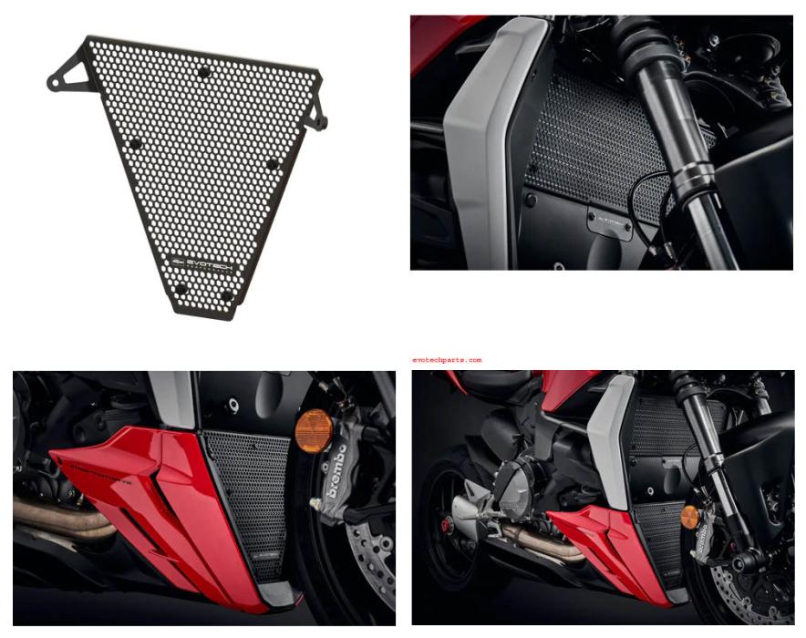 Ducati Streetfighter V2 Kühlerschutz Oben 2022+ Evotech Performance